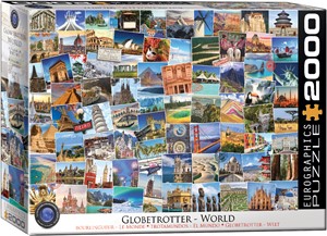 Afbeelding van het spel Globetrotter World Puzzel (2000 stukjes)