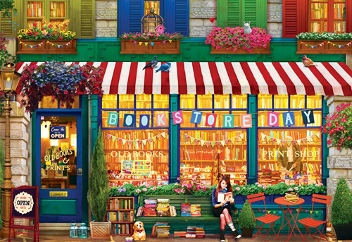 De Oude Boekhandel Puzzel (2000 stukjes)-2