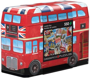 Afbeelding van het spelletje London Bus Tin Puzzel (550 stukjes)