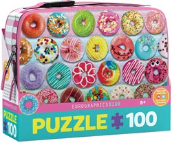 Delightful Donuts - Lunch Box Puzzel (100 stukjes)