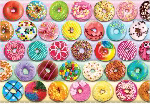 Delightful Donuts - Lunch Box Puzzel (100 stukjes)-2