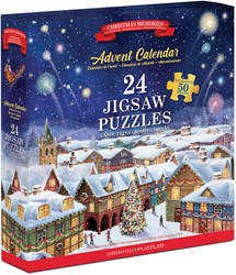 Puzzle Adventskalender - Christmas Memories Puzzel (24 x 50 stukjes)