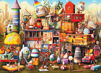 Misfit Toys by Ray Powers Puzzel (500 stukjes)-2