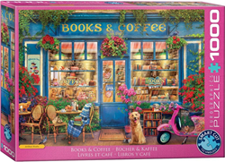 Books & Coffee - Gary Walton Puzzel (1000 stukjes)
