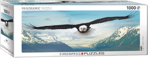 Afbeelding van het spelletje Eagle - Panorama Puzzel (1000 stukjes)