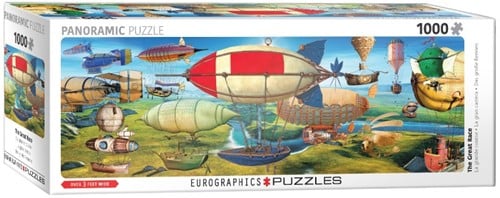 The Great Race Panorama Puzzel (1000 stukjes)