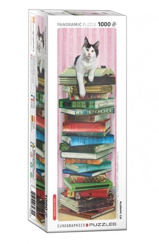 Academic Cat Panorama Puzzel (1000 stukjes)