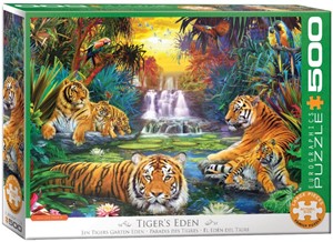 Afbeelding van het spelletje Tigers Eden Puzzel (500 stukjes)