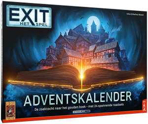 Afbeelding van het spelletje EXIT - De jacht op het Gouden Boek Adventskalender