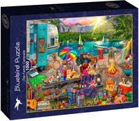 The Family Campsite Puzzel (1000 stukjes)