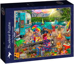 The Family Campsite Puzzel (1000 stukjes)