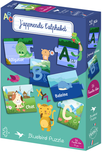 The Alphabet Duo Puzzel (54 stukjes)