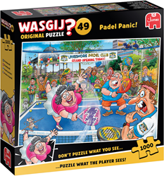 Wasgij Original 49 - Paniek op de Padelbaan! Puzzel (1000 stukjes)	