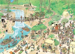 Jan van Haasteren - Jungletocht Puzzel (1000 stukjes)