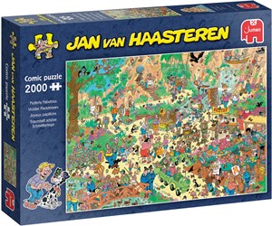 Jan van Haasteren - Vrolijke Fladderaars Puzzel (2000 stukjes)