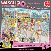 Wasgij Retro Destiny 9 - Topmodellen! (1000 stukjes)-3