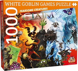 Afbeelding van het spel Claim - Fearsome Creatures Puzzel (1000 stukjes)