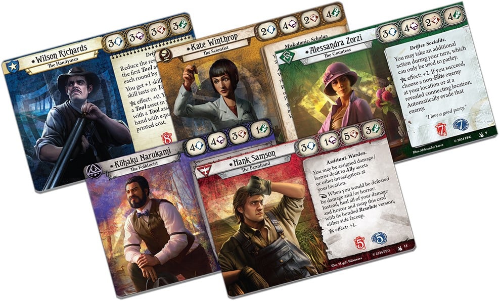 Arkham Horror LCG Feast of Hemlock Vale Investigation Expansion
