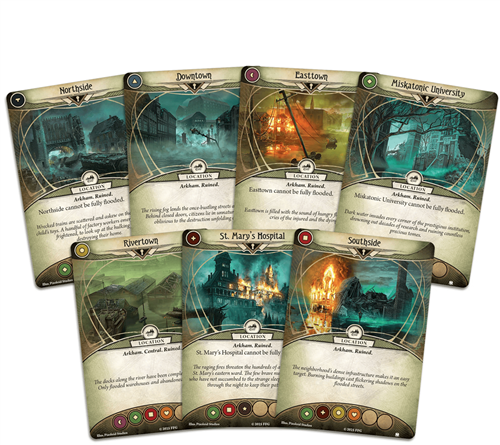 Arkham Horror LCG - The Drowned City Campaign Expansion -3