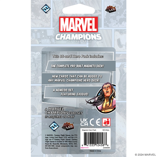 Marvel LCG Champions - Magneto Hero Pack-3