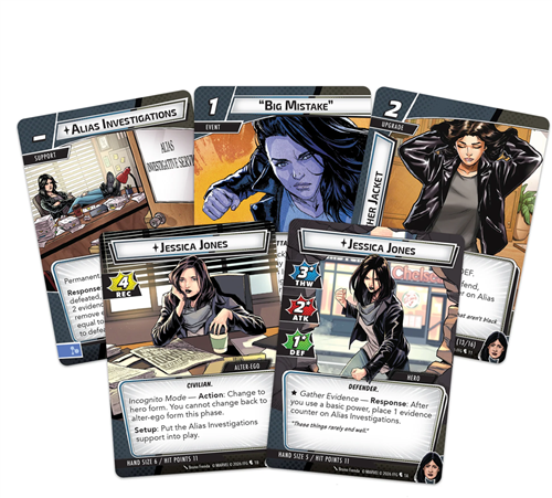 Marvel LCG Champions - Jessica Jones Hero Pack-3
