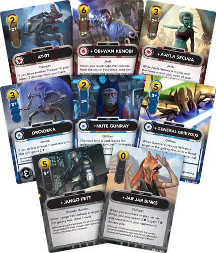 Star Wars The Deckbuilding - Game Clone Wars-2