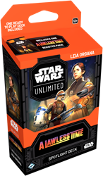 Star Wars Unlimited - A Lawless Time Leia Deck