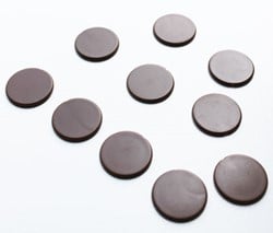 Spel Fiches 22mm Bruin (10 stuks)
