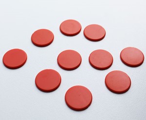Afbeelding van het spel Spel Fiches 22mm Oranje (10 stuks)