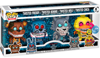 Funko Pop! - Five Nights At Freddy 4-Pack "The Twisted Ones" (Special Edition)