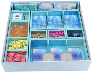 Folded Space Finspan Bordspel Organiser (Gekleurd)
