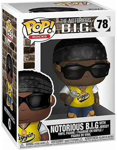 Funko Pop! - Rocks Notorious B.I.G. in Jersey #78 (Doos beschadigd)