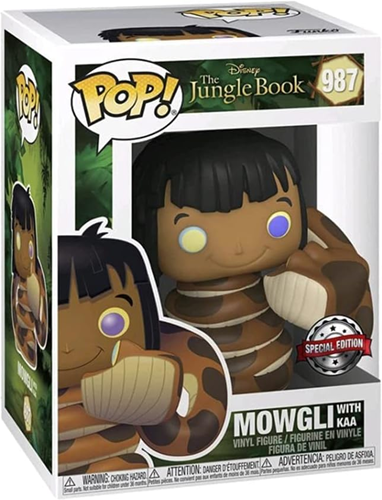 Funko Pop! - Disney Jungle Book Mowgli with Kaa #987