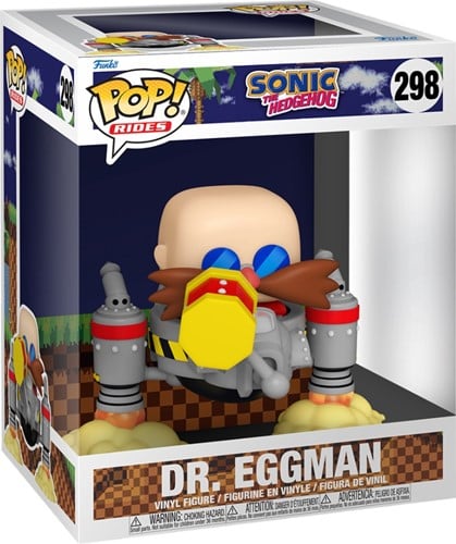 Funko Pop! - Sonic the Hedgehog Jumbo Dr. Eggman #298