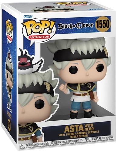 Funko Pop! - Black Clover Asta with Nero #1550