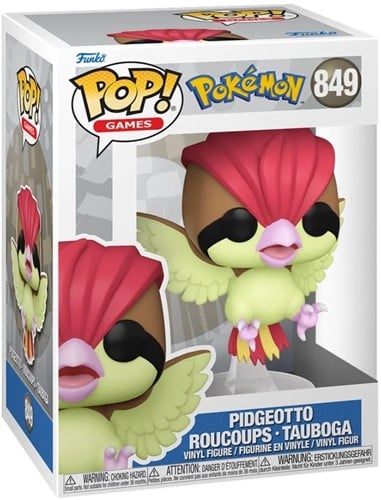 Funko Pop! - Pokemon Pidgeotto #849