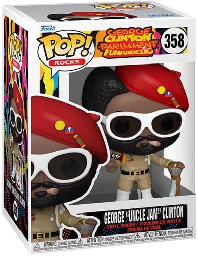Funko Pop! - Rocks George Clinton Parliament Funkadelic #358