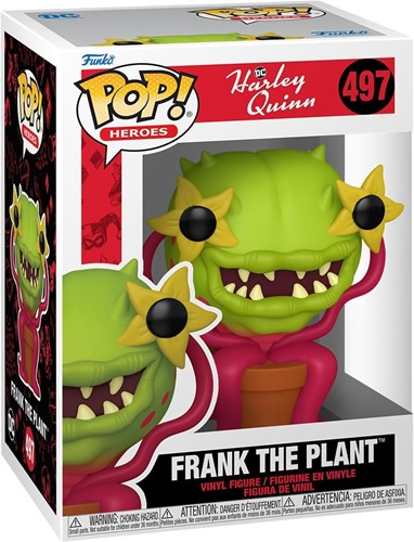 Funko Pop! - Harley Quinn Animated Series Frank the Plant #497