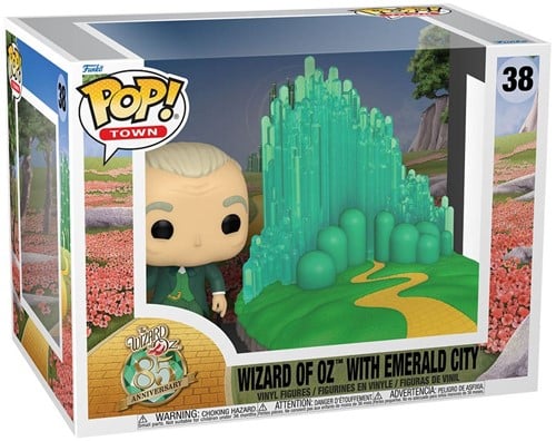 Funko Pop! Town - The Wizard of Oz Emerald City with Wizard #38
