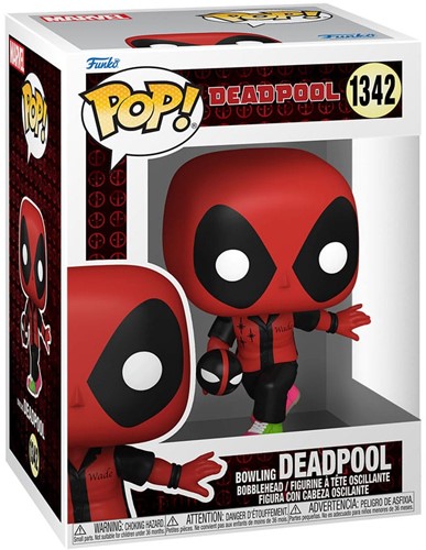 Funko Pop! - Marvel Deadpool Bowling #1342 (doos beschadigd)