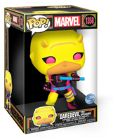 Funko Pop! Jumbo - Daredevil 'Blacklight' (Yellow/Red suit) #1358