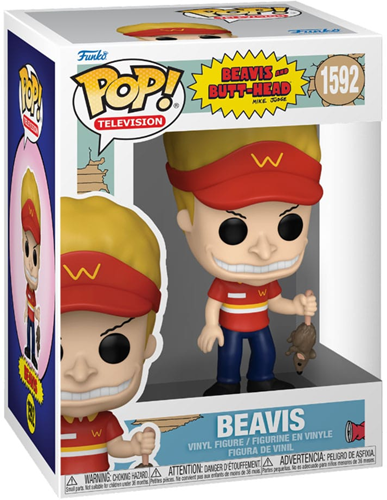 Funko Pop! - Beavis and Butt-head - Beavis (WackDonalds Uniform) #1592 (doos beschadigd)