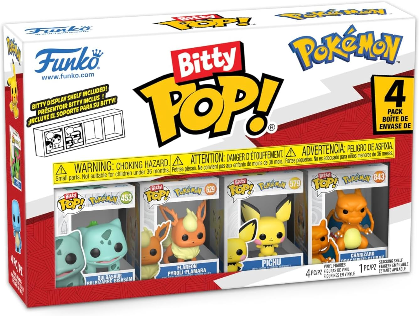 Funko Bitty Pop! - Pokemon 4 Pack - Bulbasaur - kopen bij