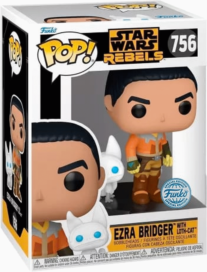 Funko Pop! - Star Wars Rebels Ezra with Loth-cat #756 - kopen bij