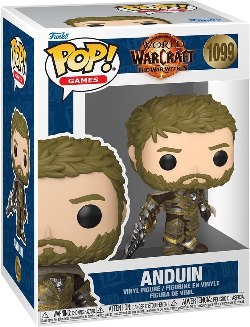 Funko Pop 1099 Anduin, World Of Warcraft Funko Pop 1099 Anduin, World Of Warcraft