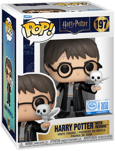 Funko Pop! - Harry Potter - Harry with Hedwig #197
