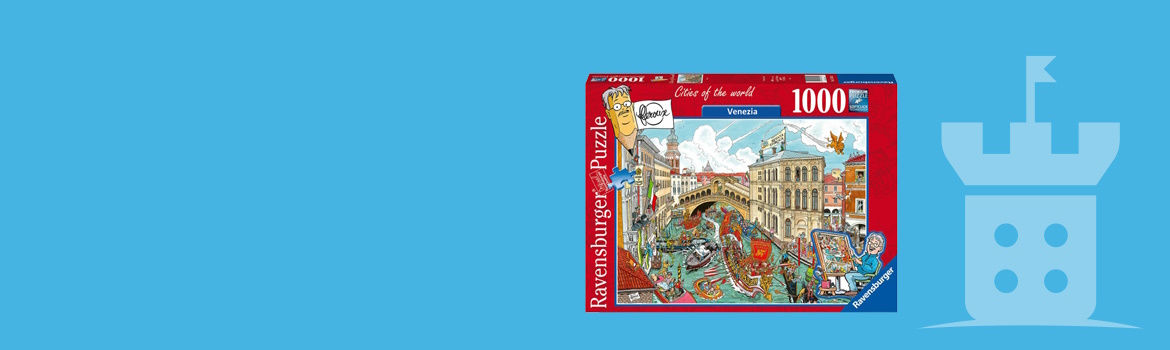 Fleroux - Venetie Puzzel (1000 stukjes)