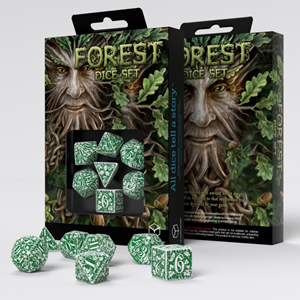 Afbeelding van het spel Forest Dice Set - Tundra Dobbelset (7 stuks)