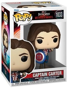 Afbeelding van het spel Funko Pop! - Marvel Captain Carter #1033