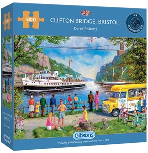 Afbeelding van het spelletje Clifton Bridge, Bristol Puzzel (500 stukjes)